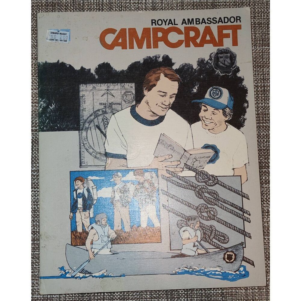 Royal Ambassador Campcraft Compiled by Bob Banks 1982 Revised Softcover survival